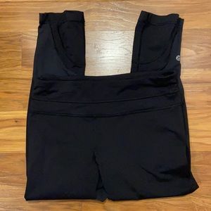 Black lulu lemon legging 3/4 length